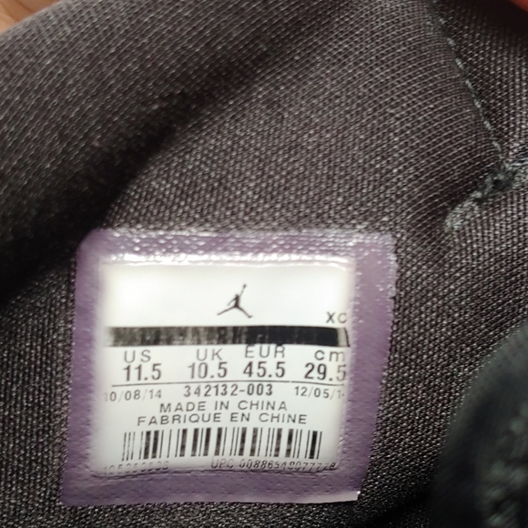 Jordan 1's High Strap S:11.5 Black - Picture 3 of 4